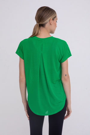 LT Sheer Meshed Up Shirt
