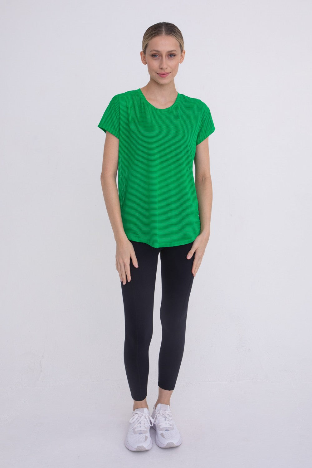 LT Sheer Meshed Up Shirt