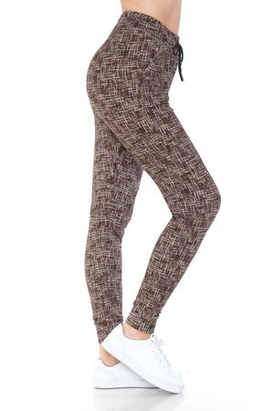 LT Faux Tweed Butter Joggers