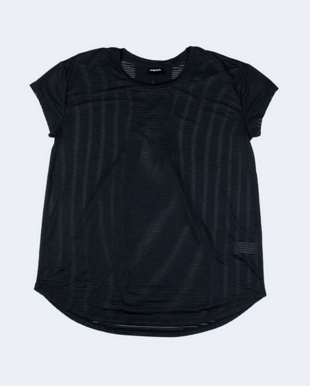 LT Plus + T Sheer Meshed Up Shirt