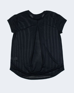 LT Plus + T Sheer Meshed Up Shirt