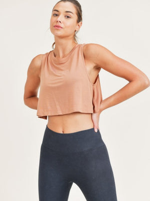 LT TENCEL Flow Cutoff Crop Top