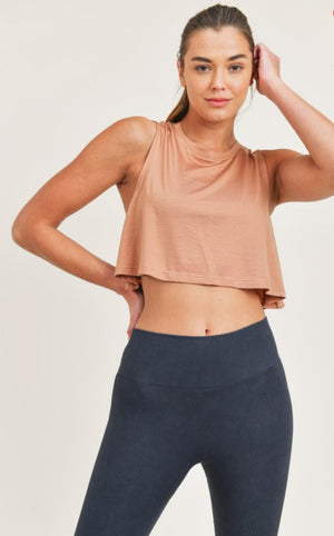 LT TENCEL Flow Cutoff Crop Top