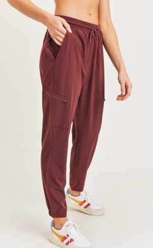 LT Women Cargo Windbreaker Joggers