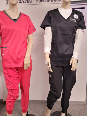 LT Matrix Scrub Top