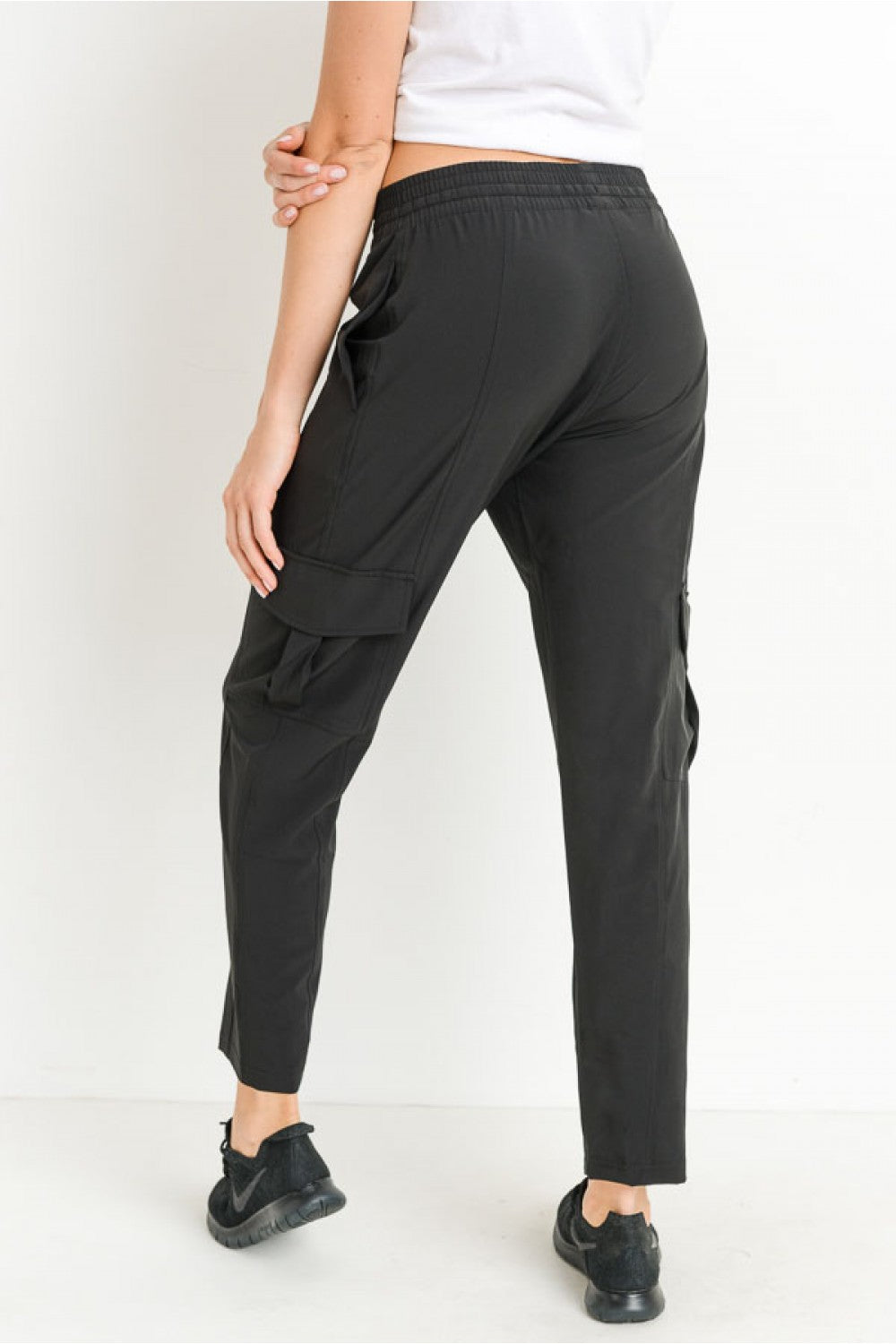 LT Drawstring Cargo Windbreak Joggers
