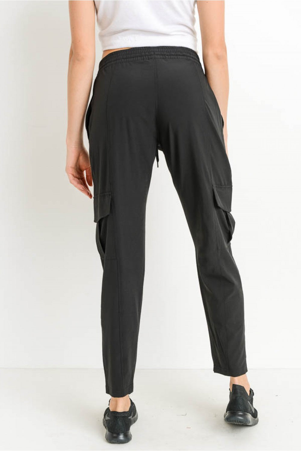 LT Drawstring Cargo Windbreak Joggers