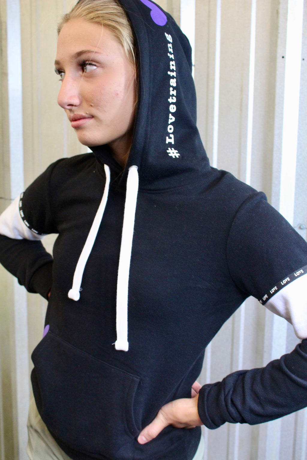 LT Love Block Pullover Hoodie