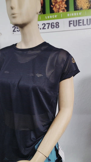 LT Sheer Meshed Up Shirt