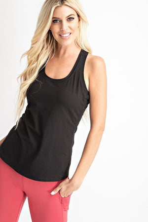 LT Plus + Racerback Basic Butter Tank Top