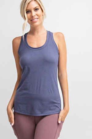 LT Plus + Racerback Basic Butter Tank Top