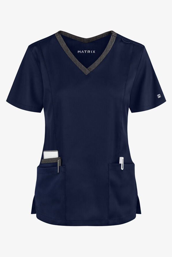 LT Matrix Scrub Top