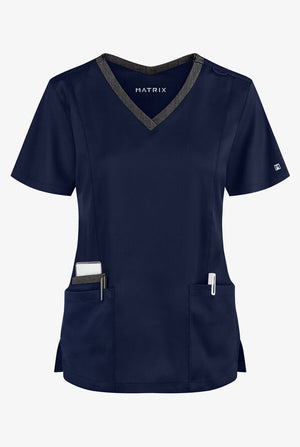 LT Matrix Scrub Top