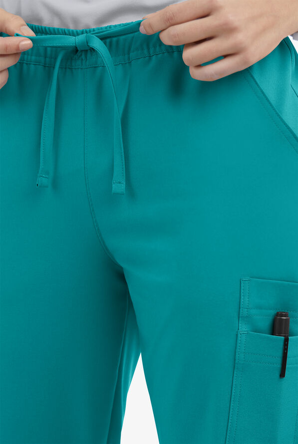 LT 9-Pocket Ruched Leg Jogger Scrub Pants