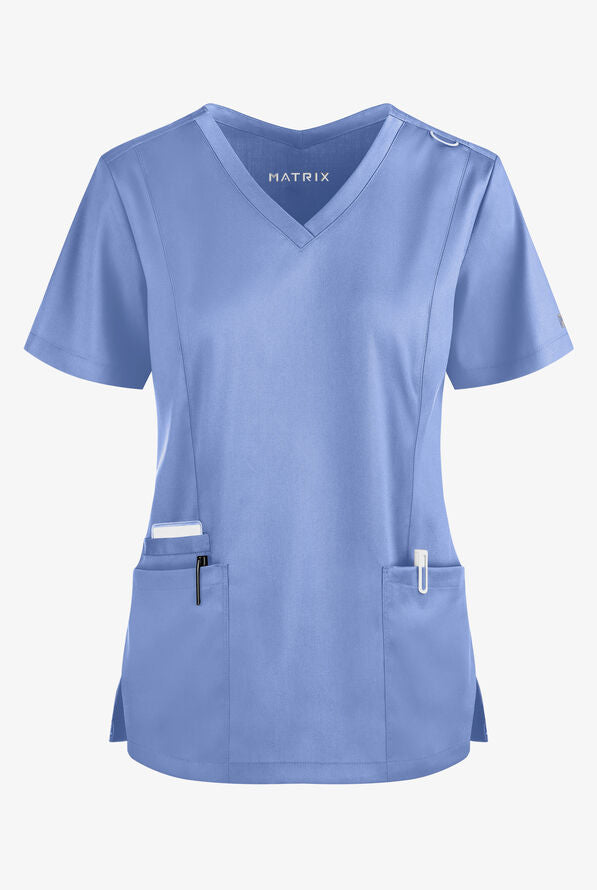 LT Matrix Scrub Top
