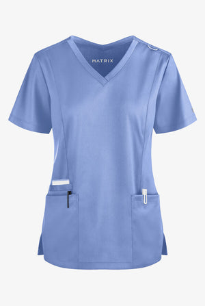 LT Matrix Scrub Top