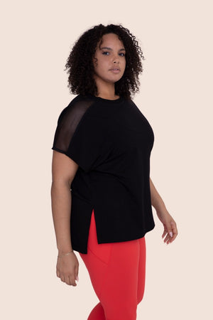 LT Plus + Mesh Panel Back Top