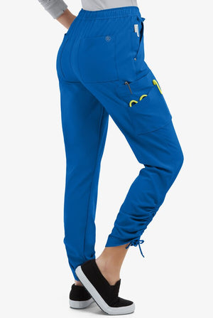 LT 9-Pocket Ruched Leg Jogger Scrub Pants