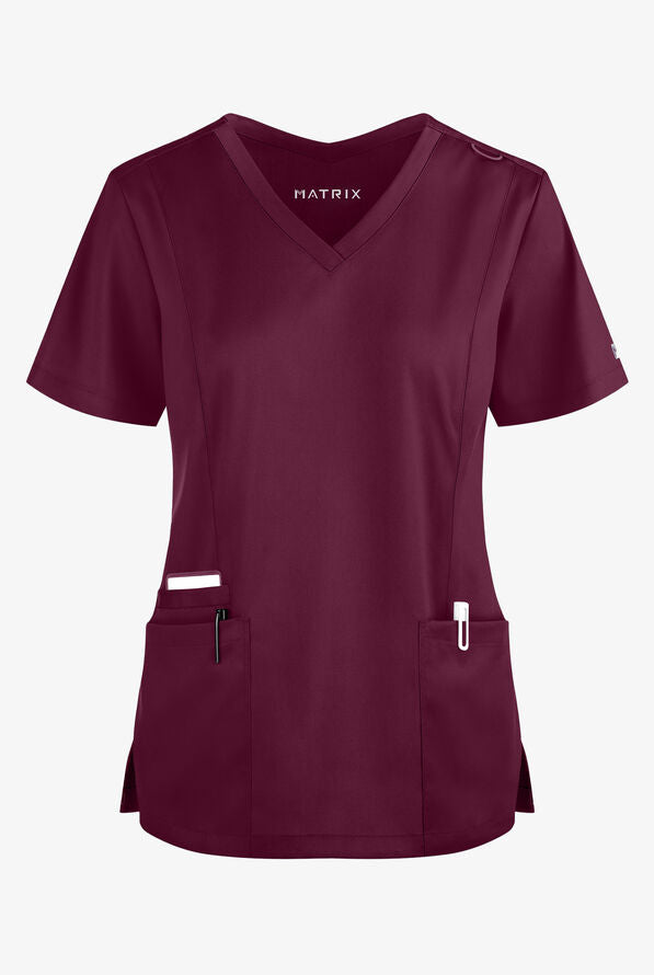 LT Matrix Scrub Top