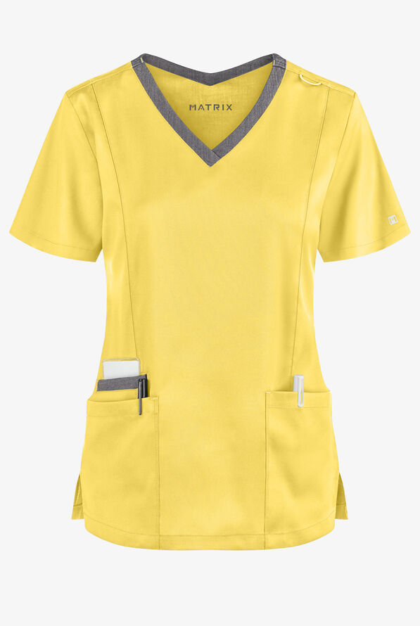 LT Matrix Scrub Top