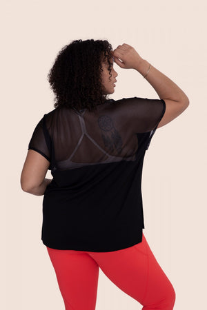 LT Plus + Mesh Panel Back Top