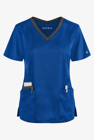 LT Matrix Scrub Top