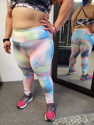 LT Plus + Ombre Kaleidoscope Butter Leggings